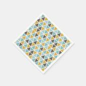 Geometrisches Dreieck-Muster Serviette (Ecke)