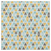 Geometrisches Dreieck-Muster Stoff (Nahaufnahme)