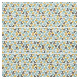 Geometrisches Dreieck-Muster Stoff