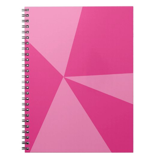 Geometrisches Dreieck Notizblock (Vorderseite)