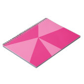 Geometrisches Dreieck Notizblock (Linke Seite)