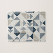 Geometrisches Dreieck Puzzle (Horizontal)