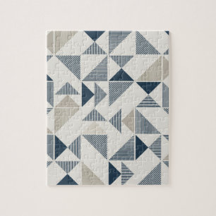 Geometrisches Dreieck Puzzle