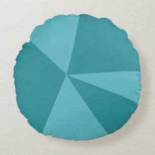 Geometrisches Dreieck Rundes Kissen