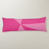 Geometrisches Dreieck Seitenschläferkissen (Rückseite)