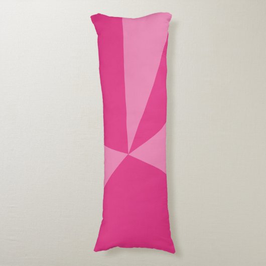 Geometrisches Dreieck Seitenschläferkissen (Vorderseite Vertikal)