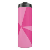 Geometrisches Dreieck Thermosbecher (Vorderseite)