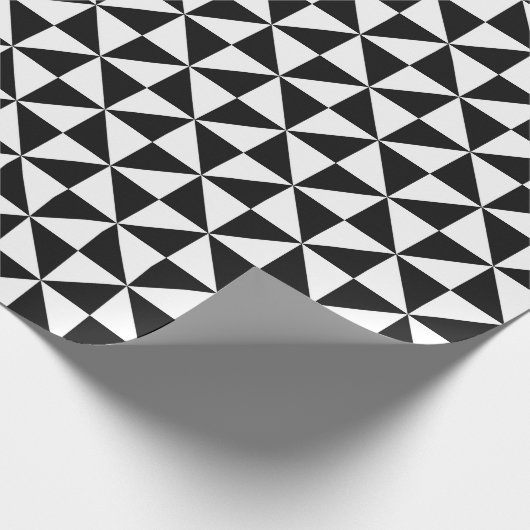 geometrisches Dreieckpapier Geschenkpapier (Ecke)