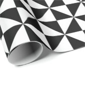 geometrisches Dreieckpapier Geschenkpapier (Rolleneckpunkt)