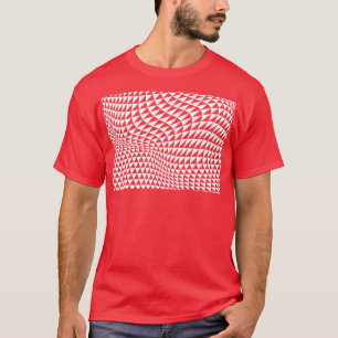geometrisches Dreiecks-Musterdesign T-Shirt