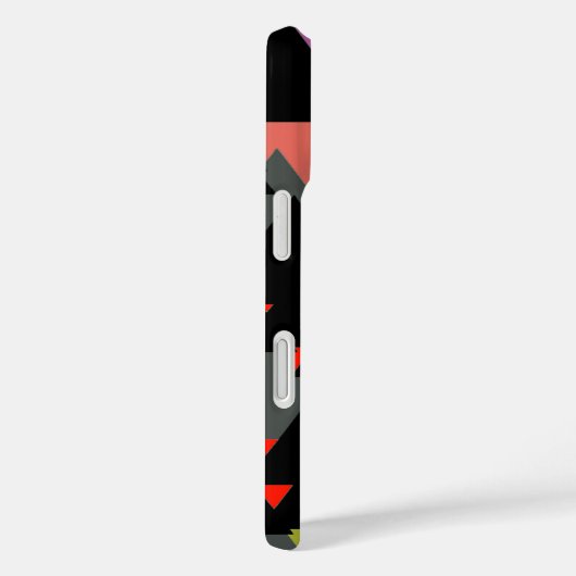 Geometrisches Dreiecksmuster Case-Mate iPhone Hülle (Rückseite / Rechts)