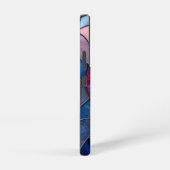 Geometrisches Echo Samsung Galaxy Hülle (Rechte Seite)