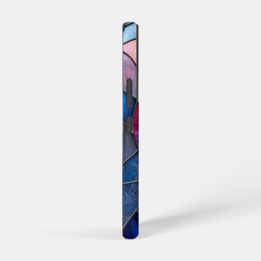 Geometrisches Echo Samsung Galaxy Hülle (Rechte Seite)