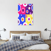 Geometrisches Entwurfsmuster Leinwanddruck (Insitu (Schlafzimmer))