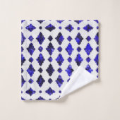 Geometrisches Erbe - marokkanischer Stil Badhandtuch Set (Waschlappen)