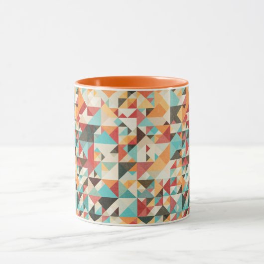 Geometrisches Erdton Tasse (Zentrum)