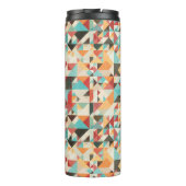 Geometrisches Erdton Thermosbecher (Rückseite)