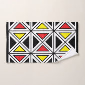 Geometrisches Ethnic Tribal Dekor Badhandtuch Set (Handtuch)