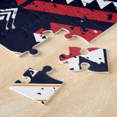 Geometrisches Ethnisch-Oriental: Traditionell naht Puzzle (Seite)