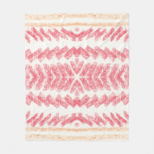 Geometrisches ethnisches orientalisches nahtloses fleecedecke