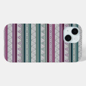 geometrisches ethnisches Stammesmuster der amerika Case-Mate iPhone Hülle (Rückseite (Horizontal))
