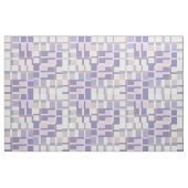 Geometrisches Farbblockmuster - Lila und Latte Stoff (Fat Quarter (45,7 x 55,9 cm))