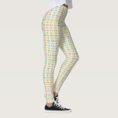 Geometrisches, farbiges Muster Leggings (Rechts)