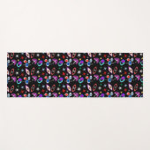 Geometrisches farbiges Muster Yogamatte (Vorderseite (Horizontal))