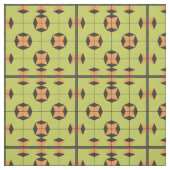 Geometrisches Fliesenmuster mit hellen Farben Stoff (Muster)