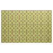 Geometrisches Fliesenmuster mit hellen Farben Stoff (Fat Quarter (45,7 x 55,9 cm))