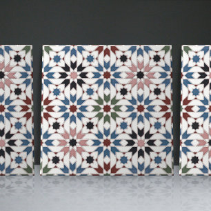 Geometrisches florales marokkanisches Fliesen-Home Fliese