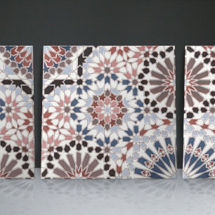 Geometrisches florales marokkanisches Fliesen-Home Fliese