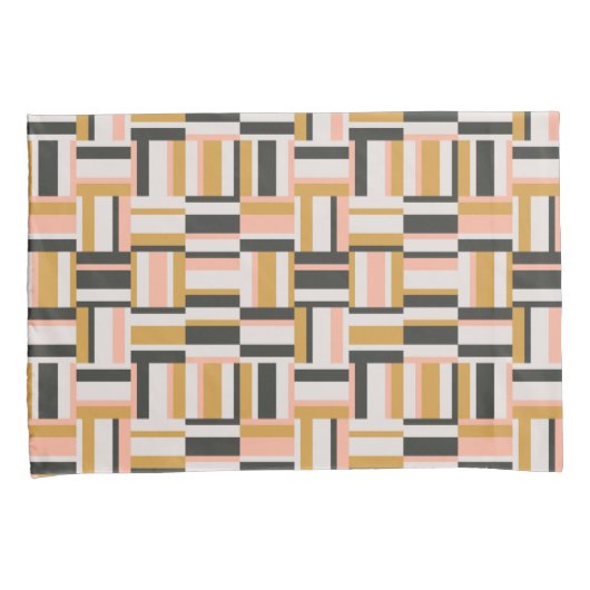 Geometrisches Form-Muster Kissenbezug (Vorderseite-Rechts)