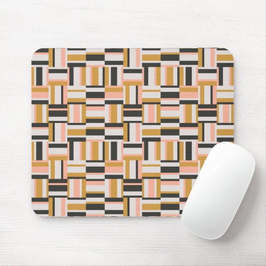 Geometrisches Form-Muster Mousepad (Mit Mouse)