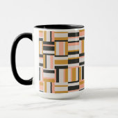 Geometrisches Form-Muster Tasse (Links)