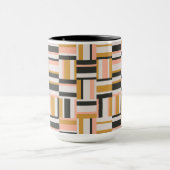 Geometrisches Form-Muster Tasse (Zentrum)