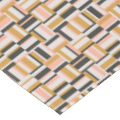 Geometrisches Form-Muster Tischdecke (Schrägansicht)