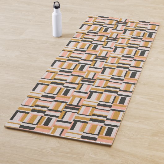 Geometrisches Form-Muster Yogamatte (Beispiel)