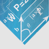 geometrisches Formelpapier Seidenpapier (Detail)