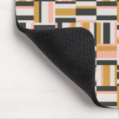 Geometrisches Formmuster Mousepad (Ecke)