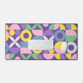 Geometrisches Formmuster - Schreibtischmatte | DP7 (Tastatur & Maus)