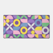 Geometrisches Formmuster - Schreibtischmatte | DP7 (Vorderseite)