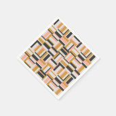 Geometrisches Formmuster Serviette (Ecke)