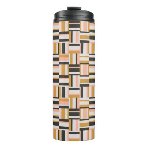 Geometrisches Formmuster Thermosbecher