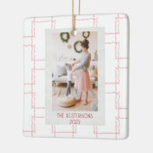 geometrisches Foto Keramikornament (Links)