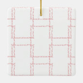 geometrisches Foto Keramikornament (Rückseite)