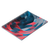 Geometrisches Fotografisches Design-Poster Notizblock (Linke Seite)