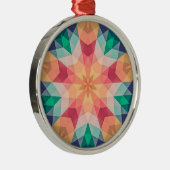 Geometrisches fotografisches Kunstdesign Ornament Aus Metall (Rechts)