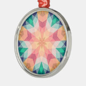 Geometrisches fotografisches Kunstdesign Ornament Aus Metall (Links)