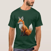 Geometrisches Fox T-Shirt (Vorderseite)